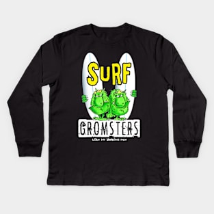 Surf Gromsters #2 Kids Long Sleeve T-Shirt